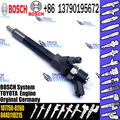 Origional Standard Bosch Common Rail Injector OEM 107750-0260 23670-33030