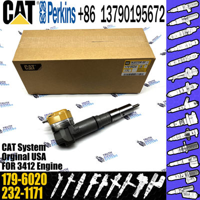 Diesel 3412E Engine Fuel Injector 174-7528 20R-4148 179-6020