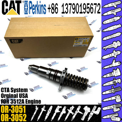 Engine Spare Parts Fuel Injection 4P-9075 0R-3051 For Caterpillar 3508 3512 3516 Diesel Injector