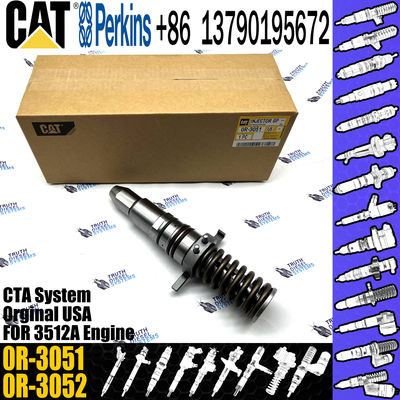 Engine Spare Parts Fuel Injection 4P-9075 0R-3051 For Caterpillar 3508 3512 3516 Diesel Injector
