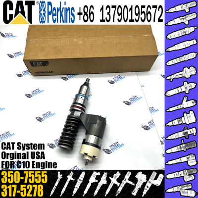 Excavator Parts Diesel Fuel Injectors 153-7923 317-5278 350-7555 For C-10 Engine
