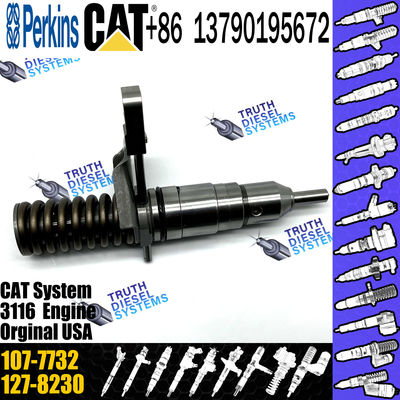 Engine 3114 3116 Injector 127-8216 1278216 1077732 107-7732 Fuel Injector for E320B E325B E322B Excavator Diesel Engine