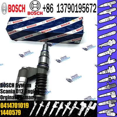 New 0574393 0986441015 1440579 Diesel Injector 0414701082 0414701019 for S-cania 4TB DC12 DC16 Engine