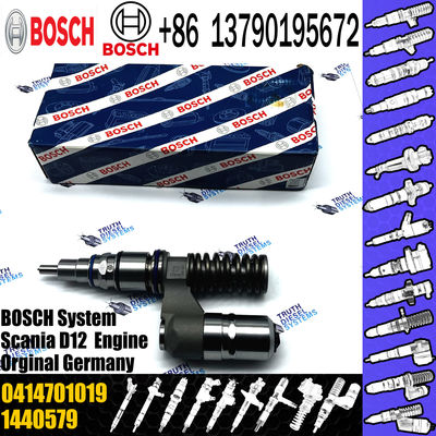 New 0574393 0986441015 1440579 Diesel Injector 0414701082 0414701019 for S-cania 4TB DC12 DC16 Engine