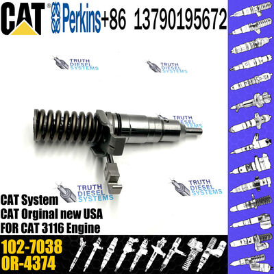 3116 common rail injectors 102-7038 0R-4374 7E-6193 105-1694 0R-8682 9Y-4982 for Caterpillar excavator