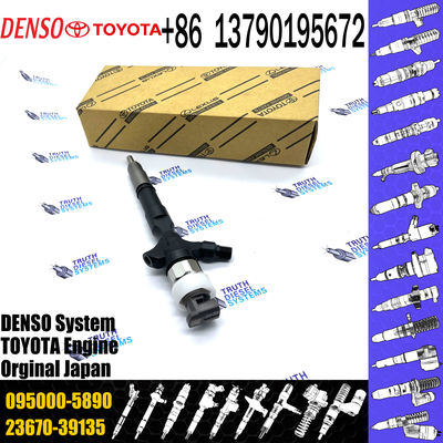 100%  Original 095000-5890, 095000-7730 Common Rail Injector For 23670-30080, 23670-39135