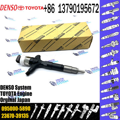 100%  Original 095000-5890, 095000-7730 Common Rail Injector For 23670-30080, 23670-39135