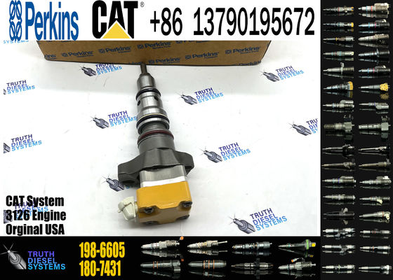 Fuel Injector 128-6601 198-6605 for Excavator Engine 3126 3126B