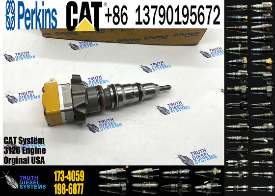 For Cat Caterpillar 3126 3126B 3126E Engine Spare Parts Fuel Injector 222-5967 173-4059