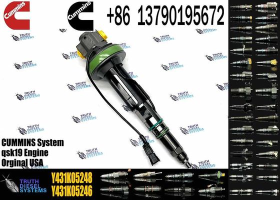 Brand New Common Rail Diesel Fuel Injector Y431K05246 4089972 For Cummins QSK19 QSK38 QSK60