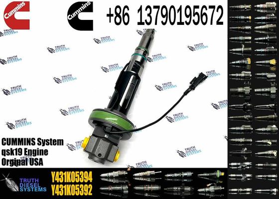 Heavy Truck Diesel Fuel Injector Y431K05392 2867147 2867148 F00BJ00001 For CUMMINS QSK19 QSK38 QSK50 QSK60 Diesel Engine