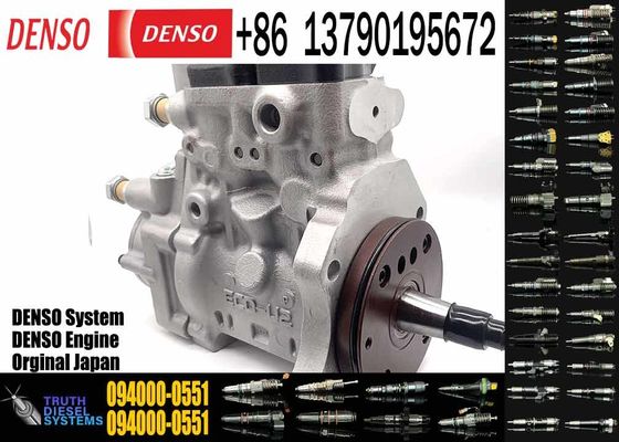 Engine Electronic Fuel Injector Pump Diesel 094000-0551 Diesel Engine Parts High Pressure Fuel Injection Pump