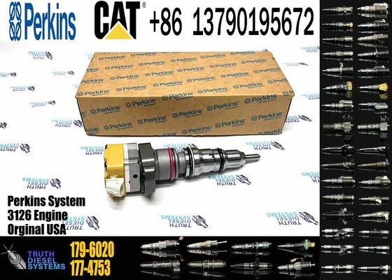 Excavator Engine parts Fule Injetor 179-6020 153-5938 20R-4148 20R-0758 232-1171 10R-1267 for 3412E 3408 Fuel Injector