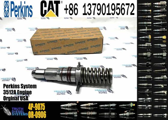 Diesel engine Machinery Engine Parts 4P9075 for 3516/3512/3508 excavator parts Fuel Injector 4P-9075