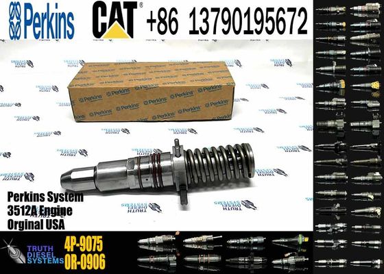 Diesel engine Machinery Engine Parts 4P9075 for 3516/3512/3508 excavator parts Fuel Injector 4P-9075
