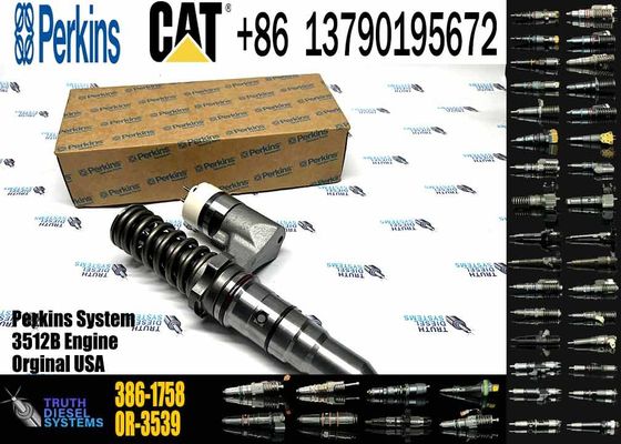 Excavator Parts 3512B Engine Injector 386-1771 10R-3255 386-1754 386-1758 386~1767 392-0208fuel Injector For Excavator
