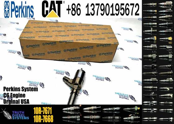 Diesel Engine Injectors C6.6 Fuel Injector 10R-7671 320-0677 For Perkins Engine Injector 2645A746