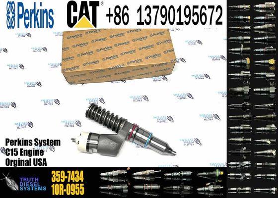 Diesel Engine Injector 359-7434 1OR-0955 10R-0959 1OR-1000 10R-3263 355-6110 For Caterpillar C18 C15 Common Rail
