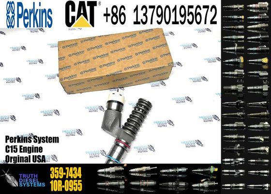 Diesel Engine Injector 359-7434 1OR-0955 10R-0959 1OR-1000 10R-3263 355-6110 For Caterpillar C18 C15 Common Rail