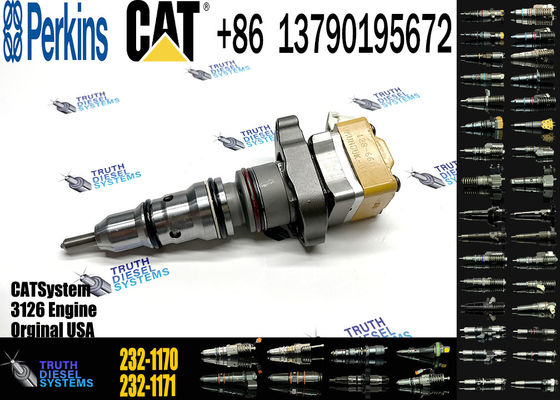 Cat engine parts 3126 cat injectors 174-7526 232-1168 232-1170 232-1171 162-9610 for caterpillar cat 3126 injector