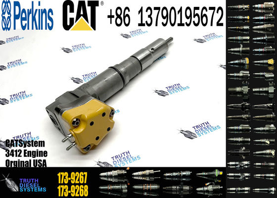 Common Rail injector 173-9267 173-9268 Engine Parts Fuel Injectors 1739267 1739268 For CAT Caterpillar 3412 engine