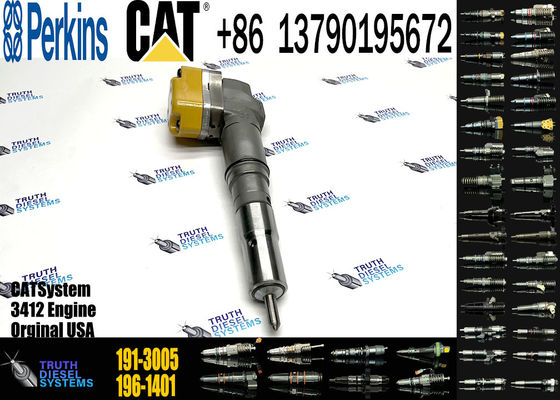 Common Rail injector 191-3005 198-4752 198-6877 20R-4147 Engine Parts Fuel Injectors For CAT Caterpillar 3412 engine