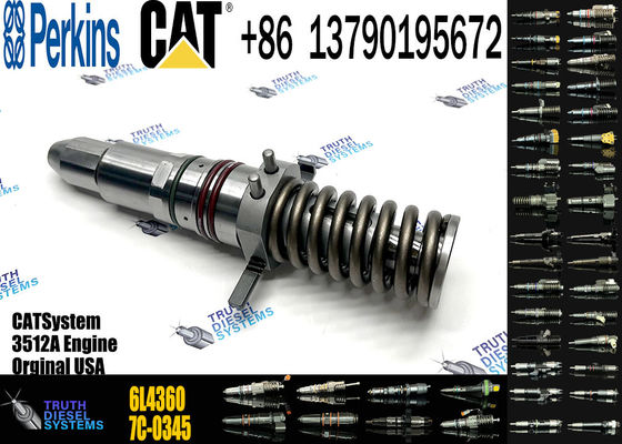 Excavator Parts 3512 Engine injectors 6L4357 6L4355 6L4357 6L4355 Fuel Nozzle For CAT