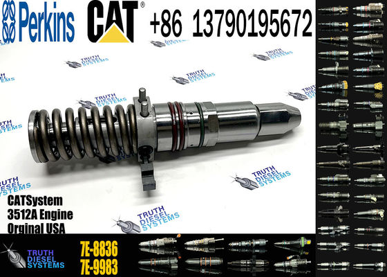 Common Rail Diesel Engine Parts Fuel Injector 0R-3883 7E-8836 Nozzle Fuel System Cat 3512 3516 Injector For Caterpillar