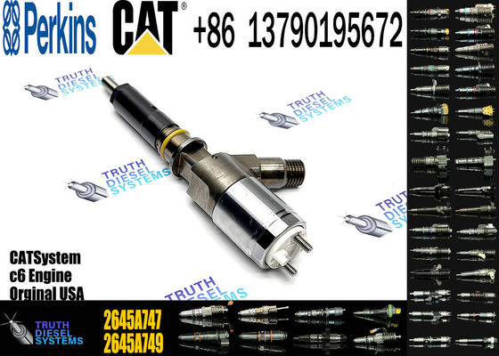 New Diesel Engine Fuel Injector Nozzle 320-0680 3200680 Diesel Injector 2645A747 For CAT 323D E323D C6.6 C4.4 Engine Parts