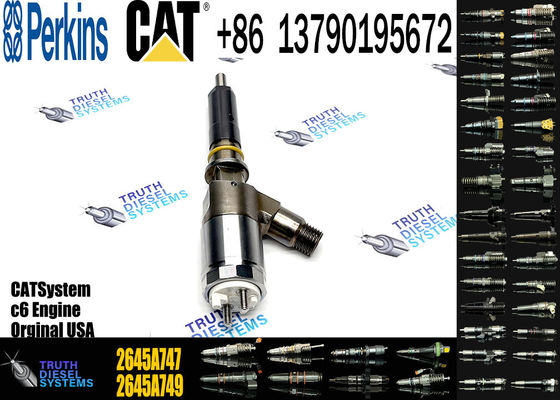 New Diesel Engine Fuel Injector Nozzle 320-0680 3200680 Diesel Injector 2645A747 For CAT 323D E323D C6.6 C4.4 Engine Parts