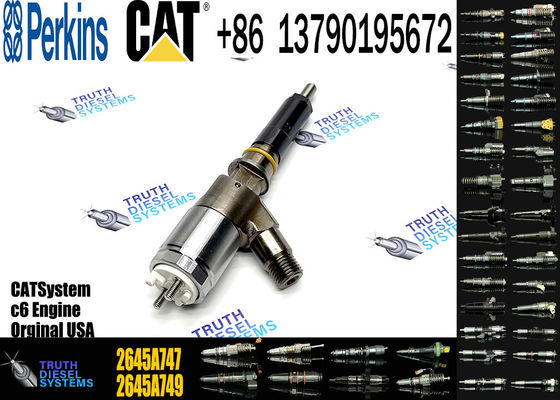 New Diesel Engine Fuel Injector Nozzle 320-0680 3200680 Diesel Injector 2645A747 For CAT 323D E323D C6.6 C4.4 Engine Parts