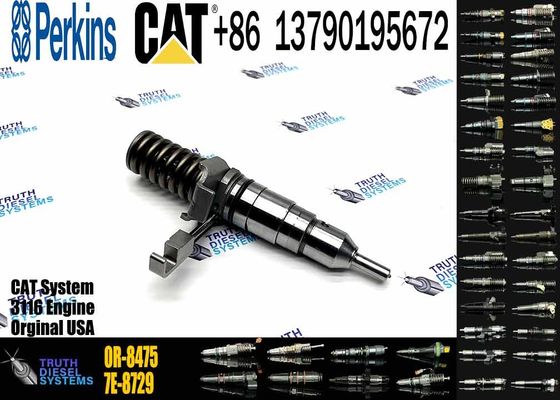 Diesel Fuel Engine Injectors 0R8475 0R-8475 For High Performance Car Parts Caterpillar Engine