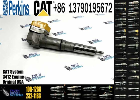 10R-1266 232-1183 Excavator Diesel Engine Injector CAT 3408/3412 Diesel Fuel Injector Original Genuine Fuel Injector Nozzles