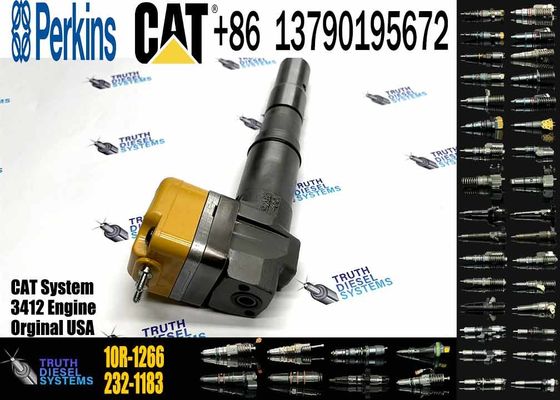 10R-1266 232-1183 Excavator Diesel Engine Injector CAT 3408/3412 Diesel Fuel Injector Original Genuine Fuel Injector Nozzles