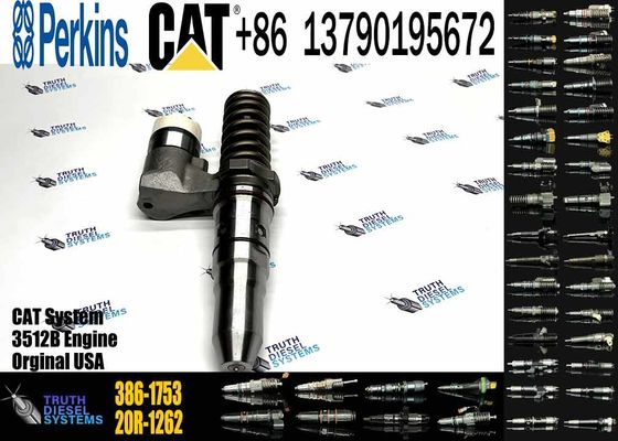 Diesel Engine Injector 386-1760 379-0509 386-1753 373-4087 266-4387 392-0208 20R-1272For Caterpillar C3512B Common Rail