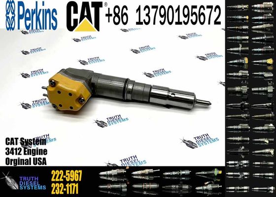 Excavator parts Engine 3408 3412 Fule Injetor 4CR01974 169-7408 174-7527 222-5967 20R-0760