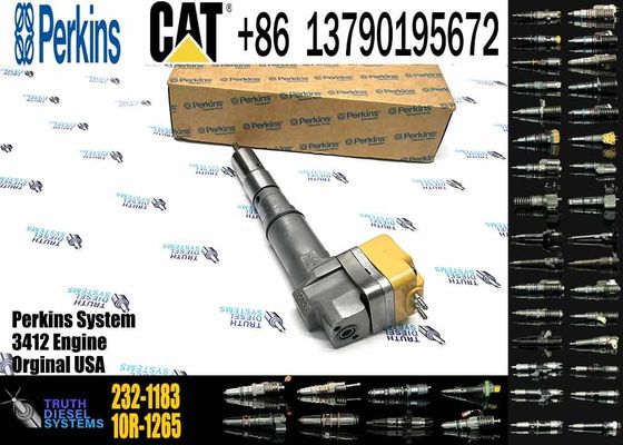 Excavator Engine Parts Fule Injetor 232-1173 232-1183 232-1168 174-7528 174-7526 10R-1266 for 3412E 3408 Fuel Injector