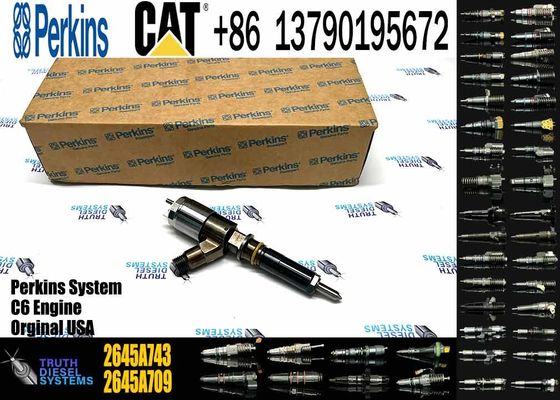 2645A743 New Common Rail Injector 2645A738 2645A745 Factory Diesel Injector 2645A746 320-0677 320-0680 for CAT Excavator