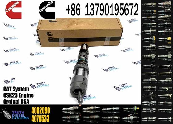 Hangood Excavator Parts Engine Parts 4902827 Original Diesel Fuel Injector QSK23 4902827 4077076 4062090 for Cummins Engine New