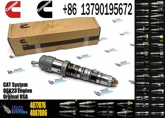 Hangood Excavator Parts Engine Parts 4902827 Original Diesel Fuel Injector QSK23 4902827 4077076 4062090 for Cummins Engine New