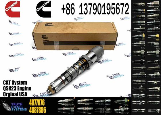 Hangood Excavator Parts Engine Parts 4902827 Original Diesel Fuel Injector QSK23 4902827 4077076 4062090 for Cummins Engine New
