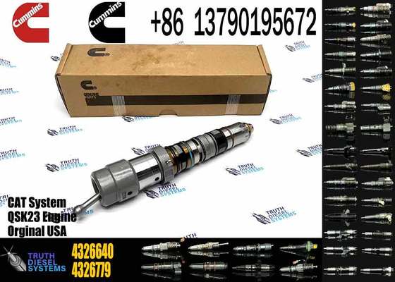 Common Rail Fuel Injector 4902828 4326640 362744RX 4088427 for Cummins Q23 Q60 Engine Injector