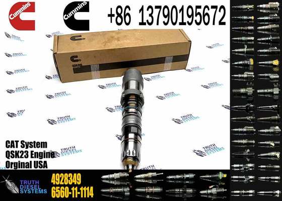 Construction Machinery PartsFuel Injector for QSK23 Diesel 3766446 4088427 4928346 4928349 for CUMMINS Diesel Engine