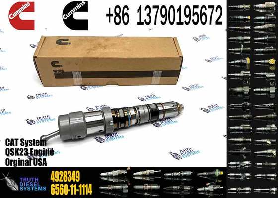 Construction Machinery PartsFuel Injector for QSK23 Diesel 3766446 4088427 4928346 4928349 for CUMMINS Diesel Engine