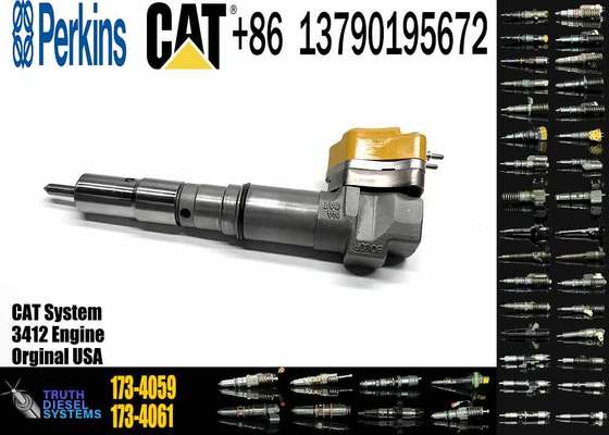 3412 Engine Parts Fuel Injector 171-9710 0R-9348 173-4059 173-4061 Common Rail Injector