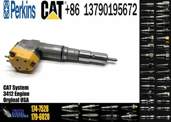 174-7526 2C-0273 153-5938 174-7528 20R-4148 179-6020 Injector Genuine Brand New Diesel Engine Parts for Cat 3412 3412E 3408 3126