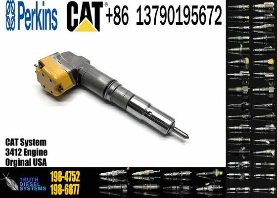 Excavator Parts 3412 Engine Injector 111-7916 198-4752 20R-5392 198-6877 232-1170 Fuel Injector for Excavator