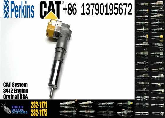 3408 3412 Cat Fuel Injector 232-1173 174-7526 232-1183 2321183 232-1171 2321171 10R1266
