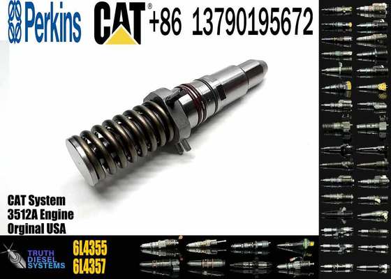 Diesel Engine Injector 7E6408 4P9077 7C4148 6L4355 0R-8338 10R-1252 For C3512A Common Rail