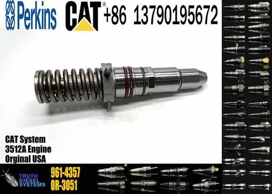 961-4357 224-9090 for Cat 3616 3612 3608 Engine Excavator Fuel Injector 224-9090 diesel Fuel Injector 10R-1252